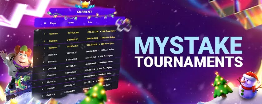 MyStake's Tournaments.